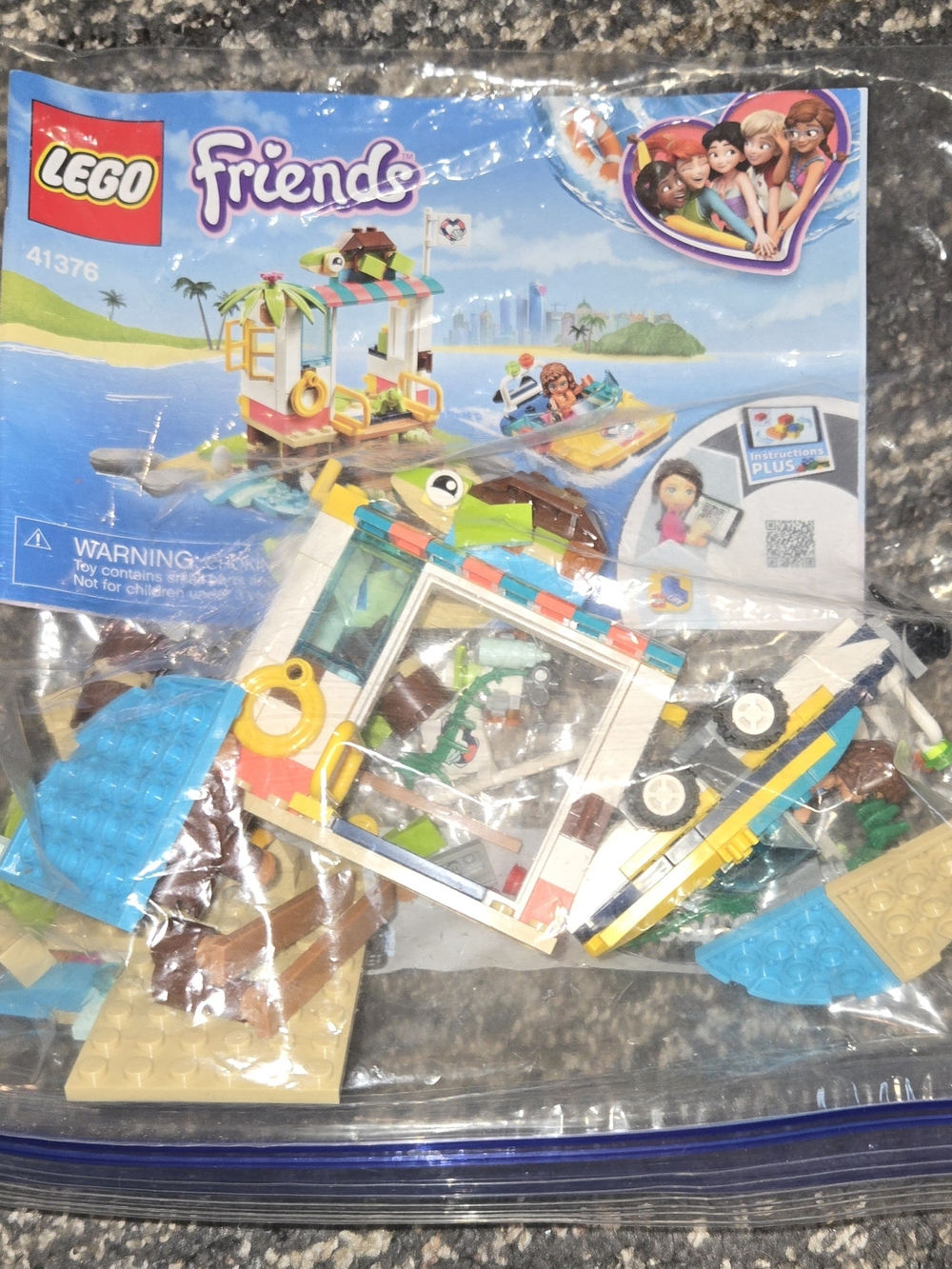 Friends Lego Set #41376 "Turtles Rescue Mission"